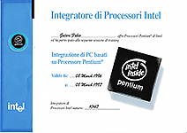 Intel Product Integrator 1996-1997 Intel Product Integrator 1996-1997