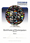 Mediatech Certificate of Participation Mediatech Certificate of Participation